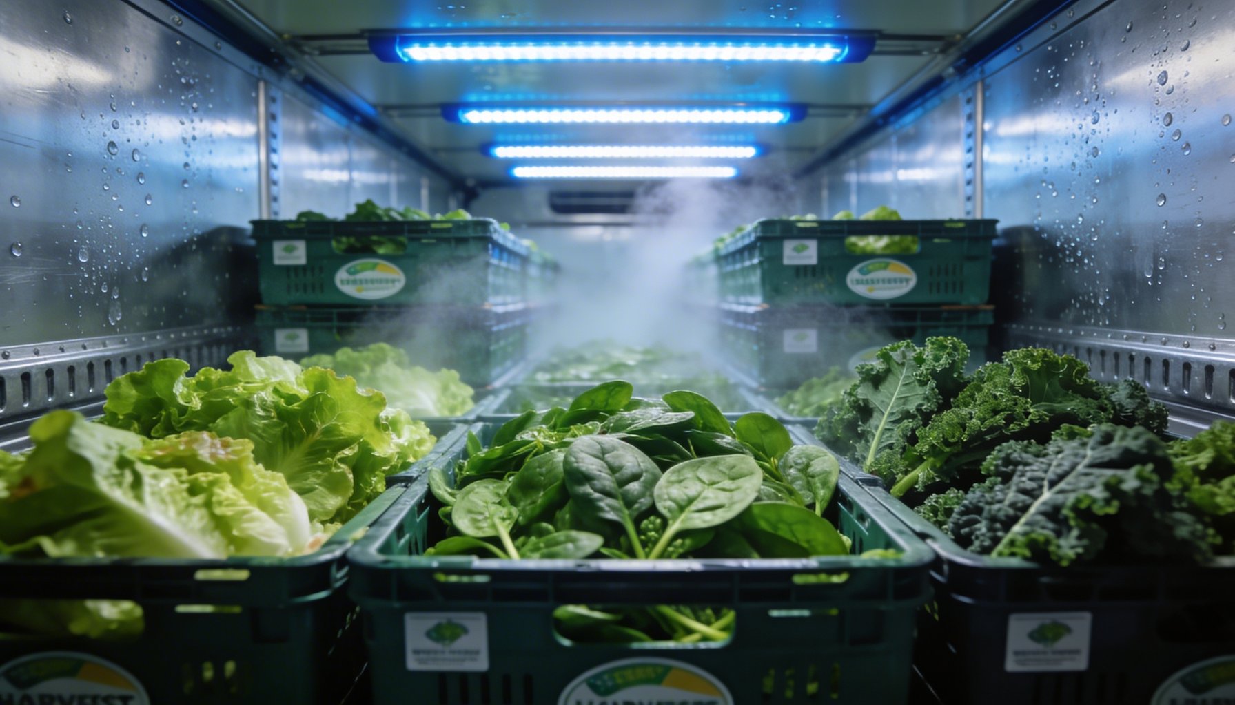 cold chain logistics leafy greens
