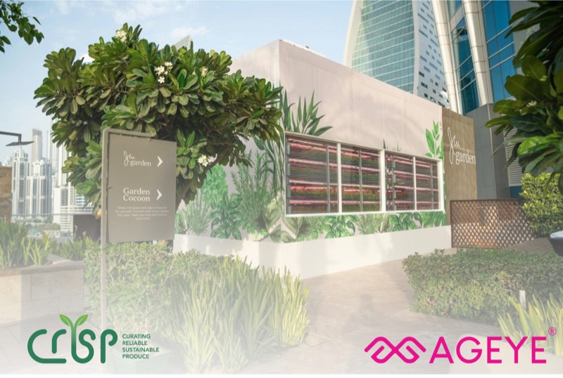 CRYSP and AGEYE strategic collaboration — indoor farm facility in the GCC region