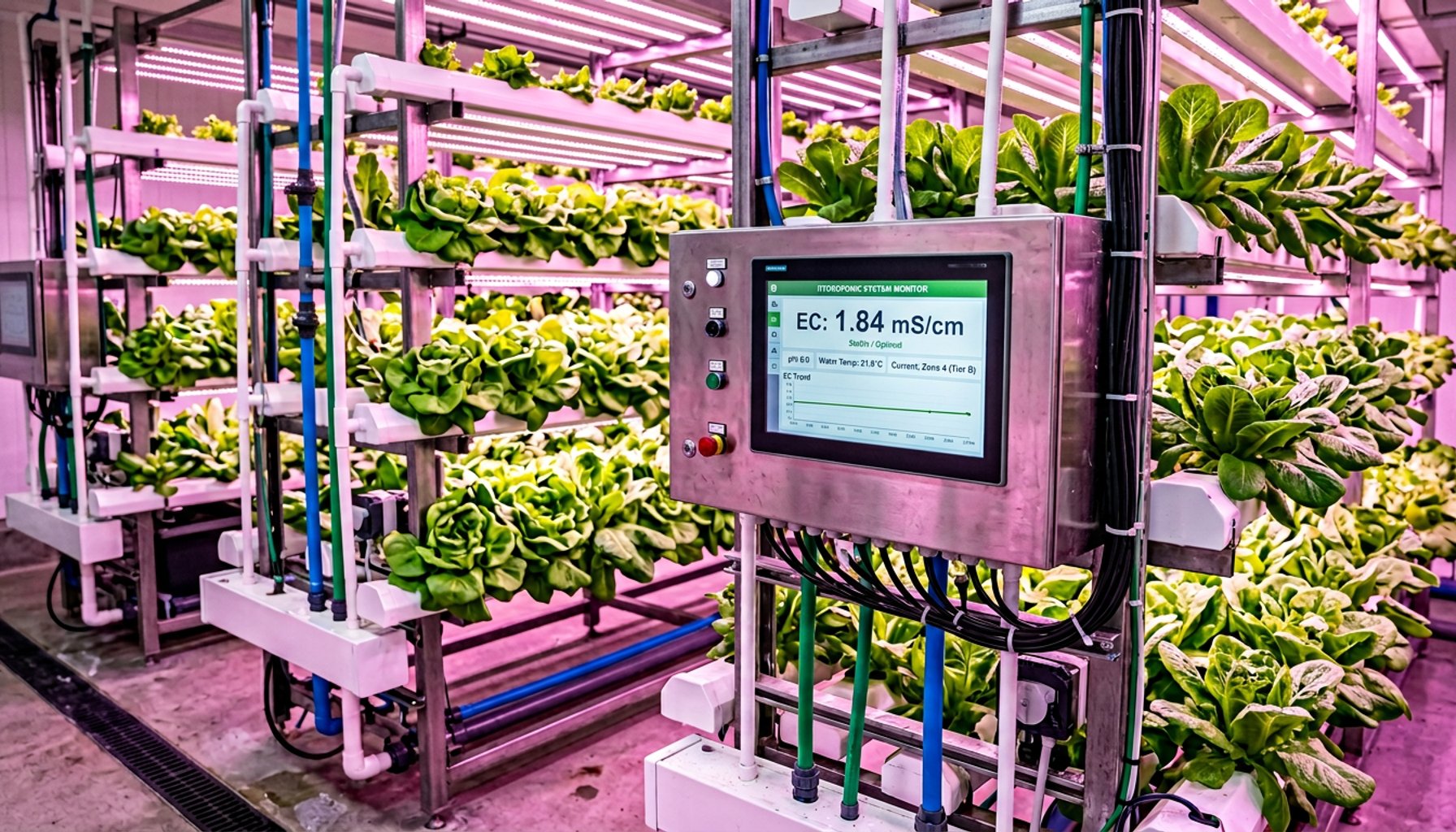 Why EC Drift Kills Lettuce Yields and How Real-Time Monitoring Fixes It