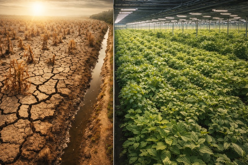 Food Security in a Climate Crisis: How Indoor Farming Protects Local Supply Chains