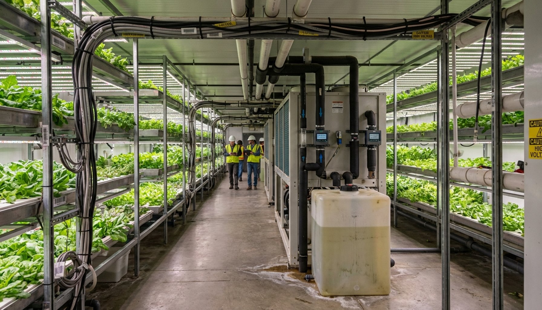 liquid desiccant cooling vertical farms